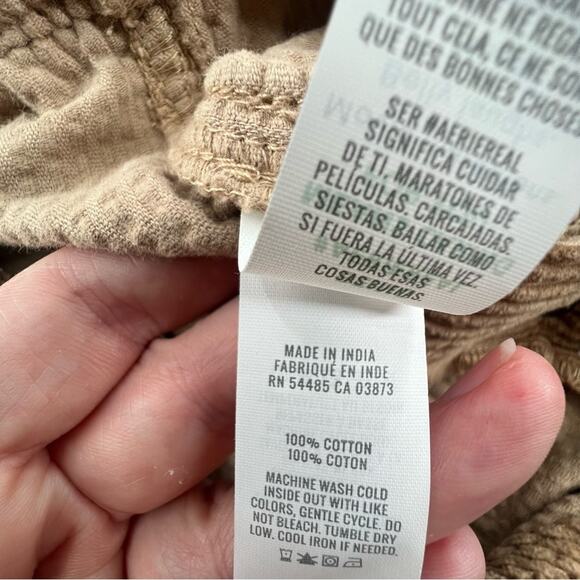 NWT Aerie Women's Corduroy Kick Flare Overalls Size S - Picture 6 of 8